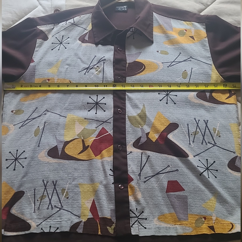 Steady Last Call Retro Bowling Shirt- L - Picture 6 of 6